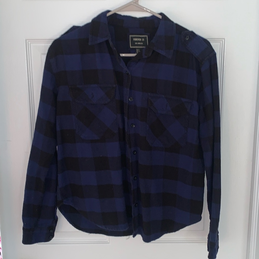 Plaid long sleeve